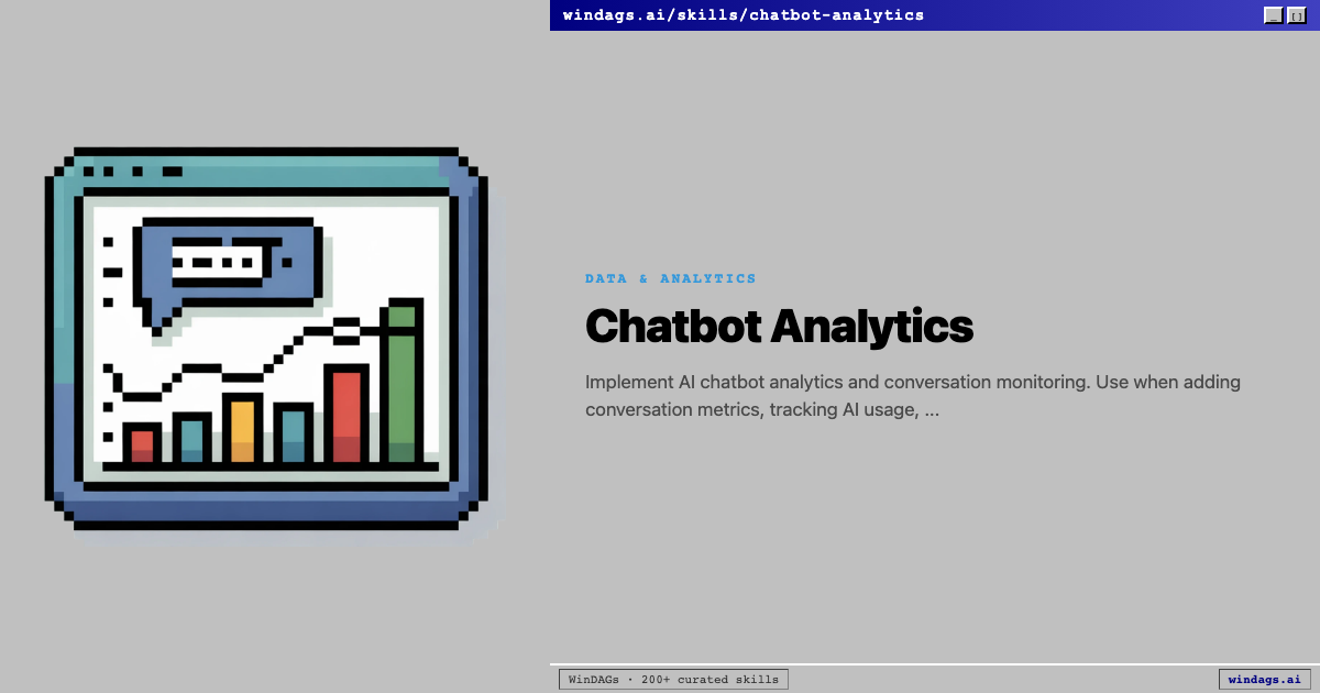 chatbot-analytics preview