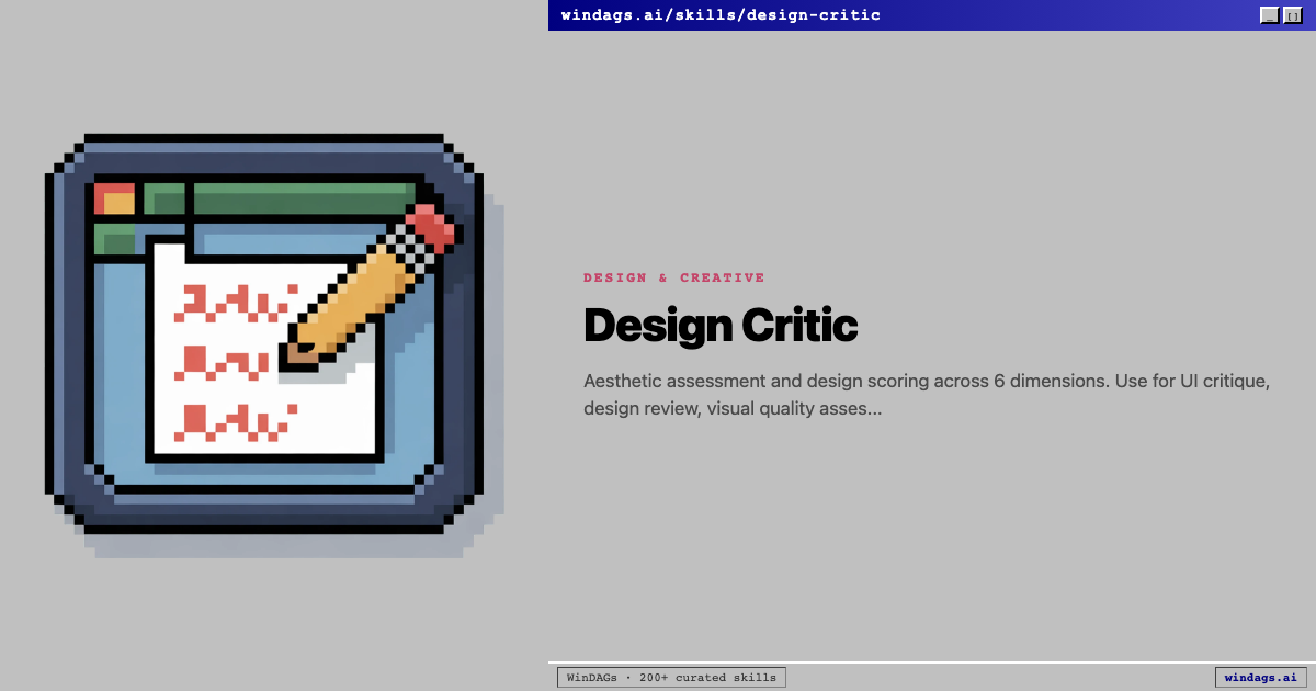 design-critic preview