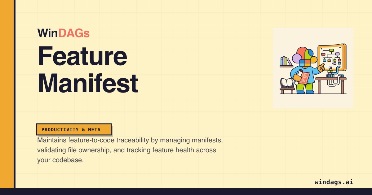 feature-manifest preview