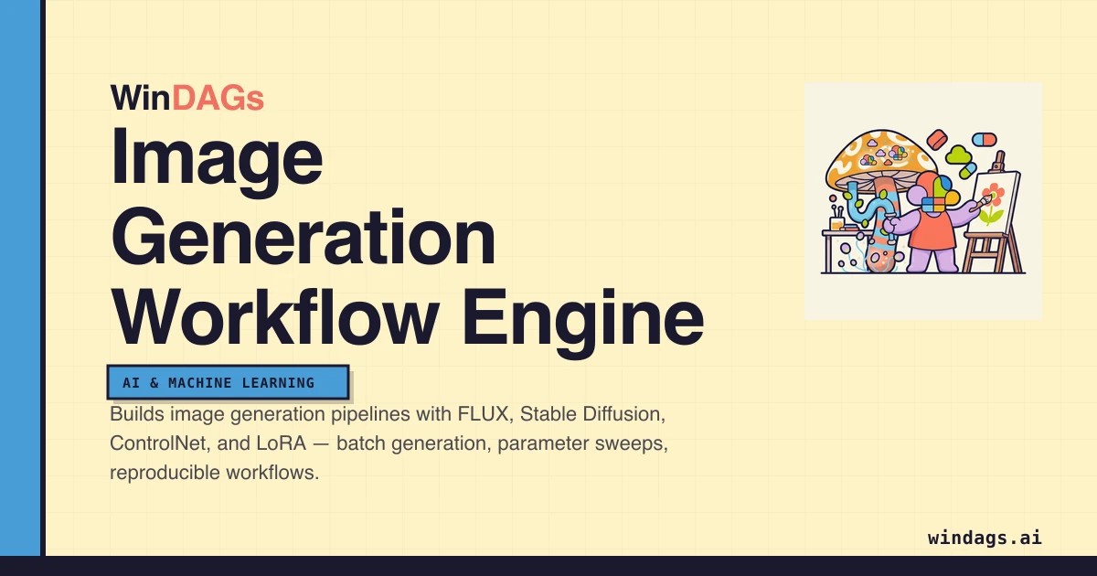 image-generation-workflow-engine preview
