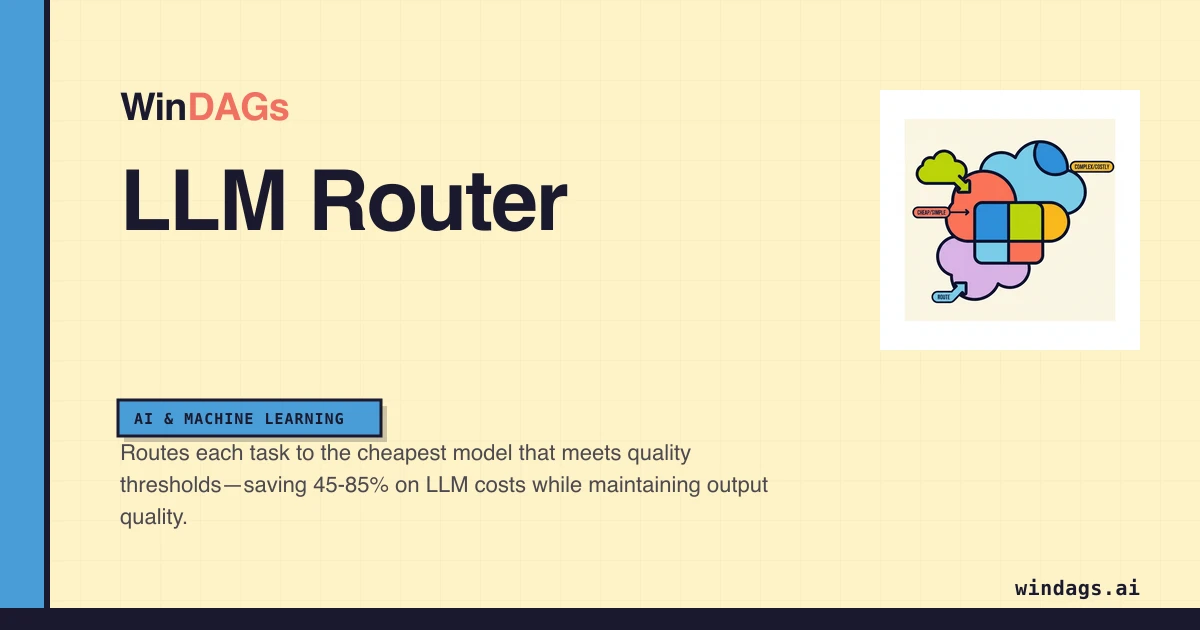 llm-router preview