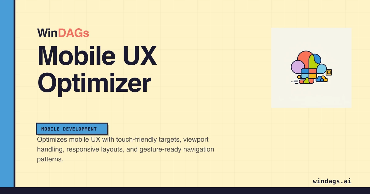 mobile-ux-optimizer preview