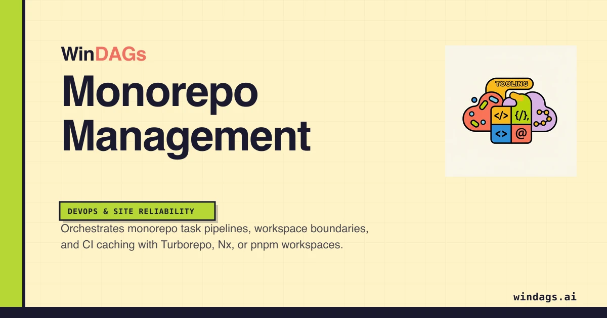 monorepo-management preview