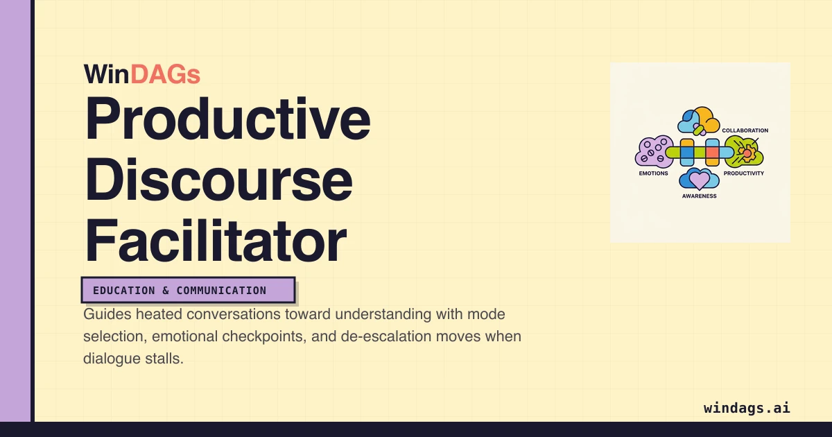 productive-discourse-facilitator preview