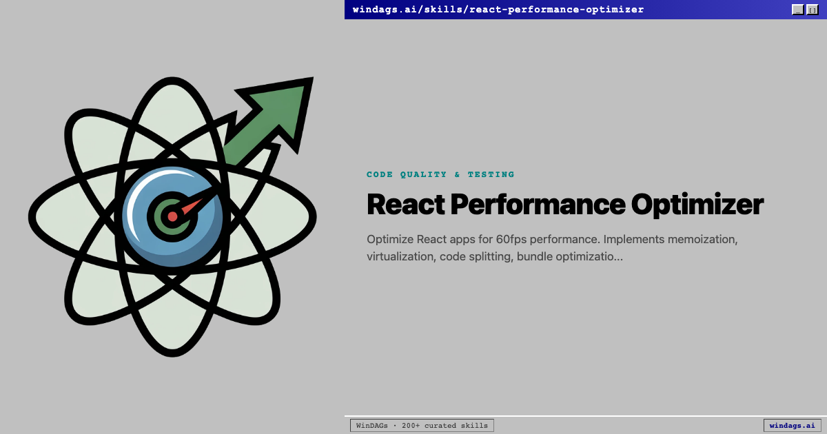 react-performance-optimizer preview