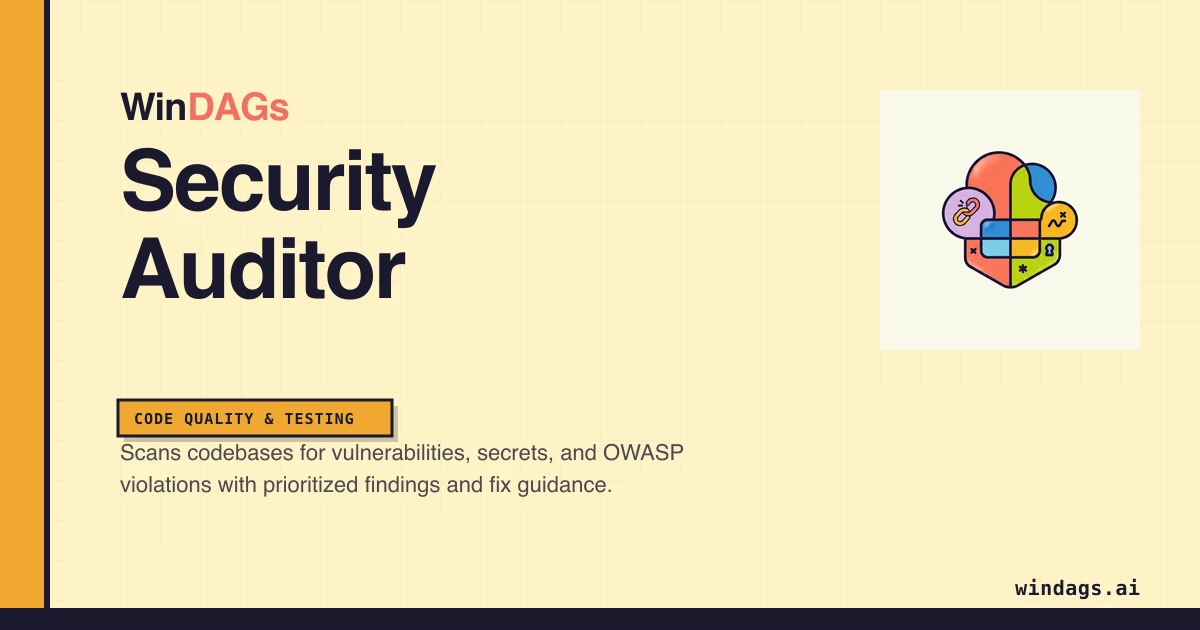 security-auditor preview