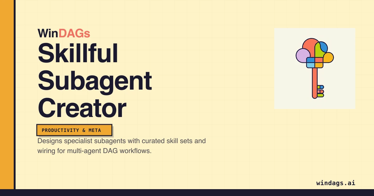 skillful-subagent-creator preview