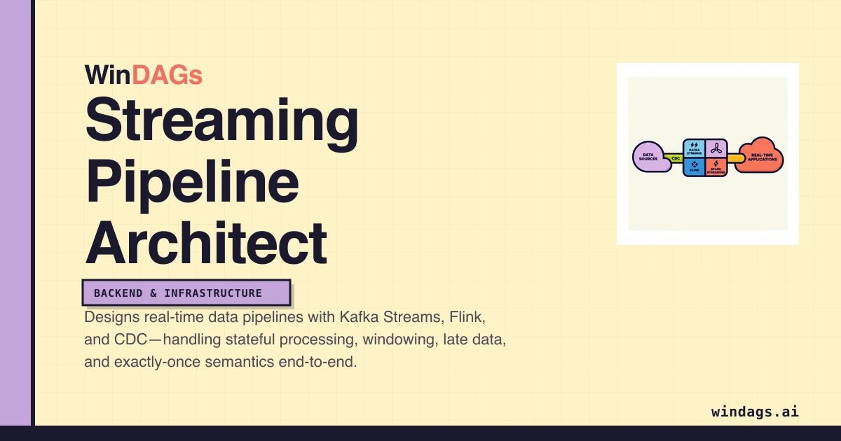 streaming-pipeline-architect preview