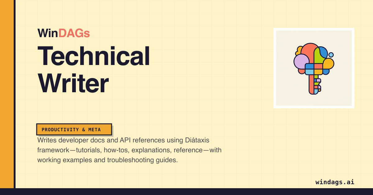 technical-writer preview