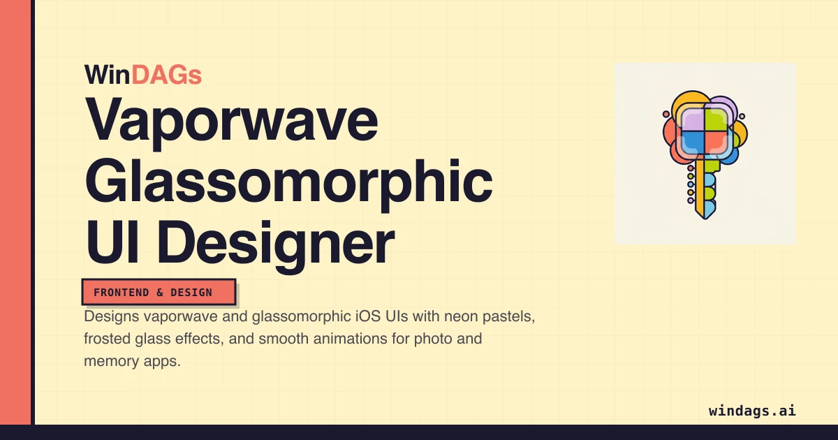 vaporwave-glassomorphic-ui-designer preview