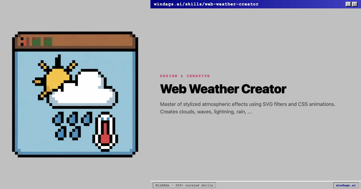 web-weather-creator preview