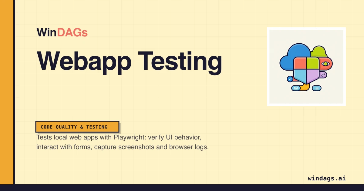 webapp-testing preview